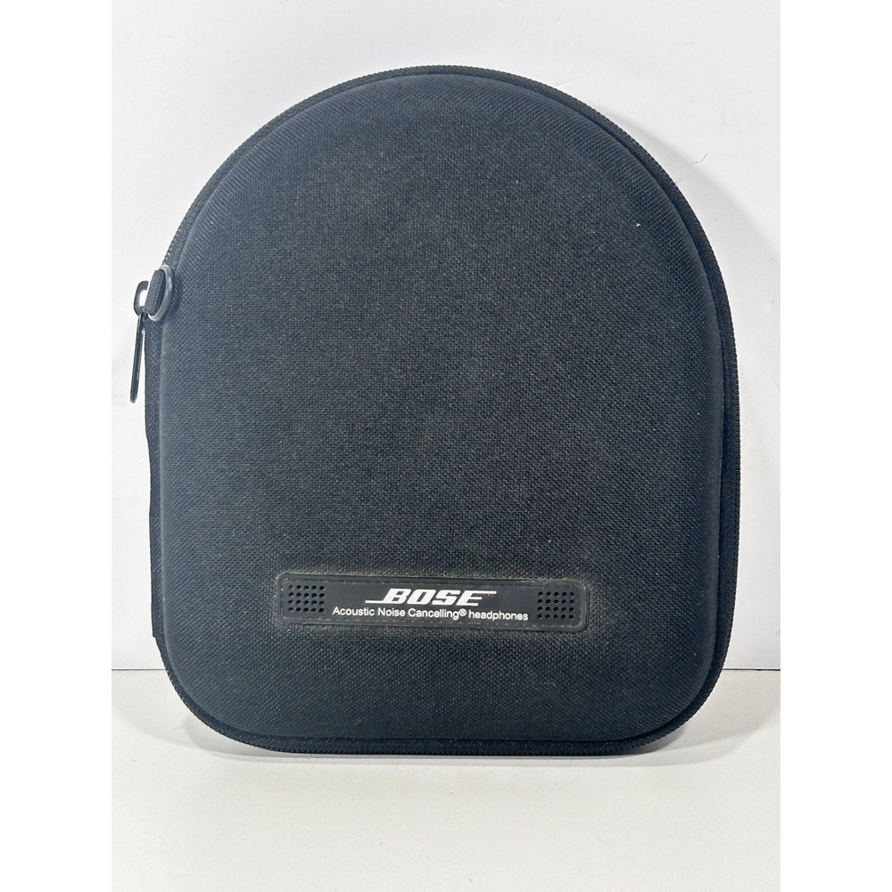 Bose QuietComfort 2  Headphone Carrying black Case ONLY with Cable and Adapter